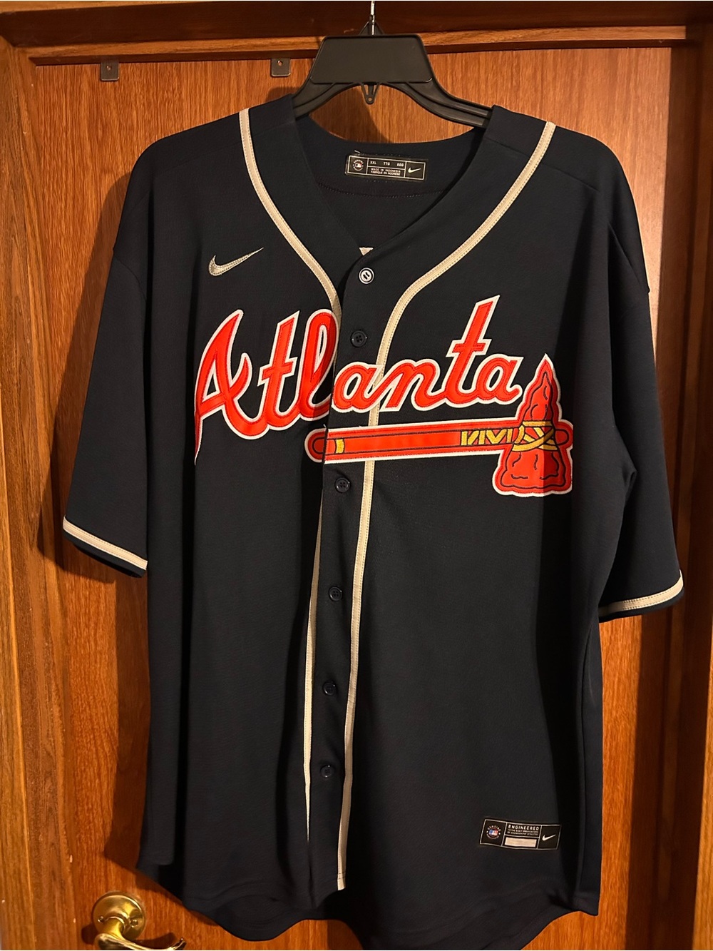 Nike Atlanta Braves Spencer Strider Jersey